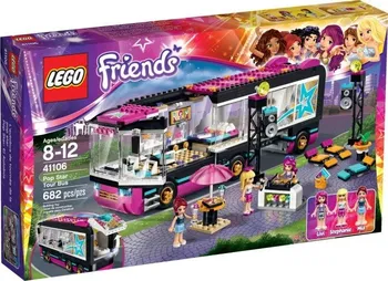 Stavebnice LEGO LEGO Friends 41106 Autobus pro turné popových hvězd