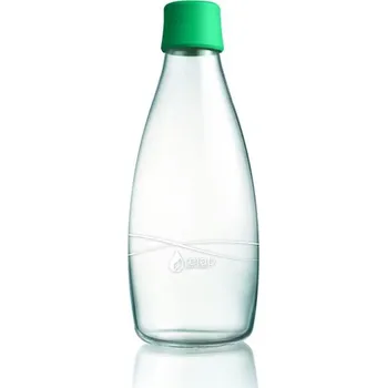 Láhev Recenze ReTap Green 0.8 l - skleněná lahev na pití