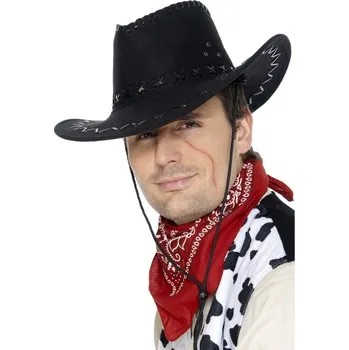 Smiffys Klobouk kovbojský černý