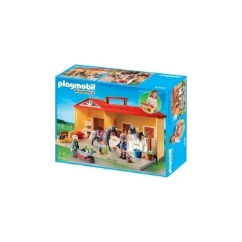 Stavebnice Playmobil Playmobil 5348 Přenosné koňské stání