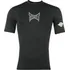 Rashguard Tapout Short Sleeved Rashguard Mens Black
