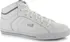 Pánské tenisky Lonsdale Canons Mid Mens Trainers White/Grey