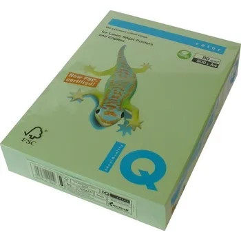 Barevný papír Barevný papír IQ MG 28 A3 / A4 zelenkavý