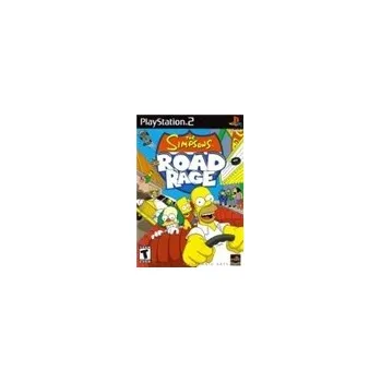 Hra pro starou konzoli The Simpsons Road Rage PS2