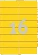 Barevné etikety univerzální AVERY A4 - žluté, 100 listů