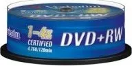 Optické médium Verbatim DVD+RW 25-Pack Spindle 4x 4.7 GB