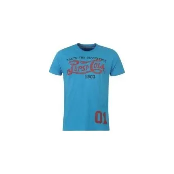 Pánské tričko Pepsi Print T Shirt Mens modrá