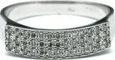 Prsten Luxusní diamantový prsten s přírodními diamanty 585/2,59gr J-19671-11