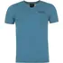 Pánské tričko Firetrap Path V Neck T Shirt Mens modrá
