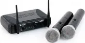 Mikrofon Skytec STWM712 bezdrátový mikrofonový set, 2 kanály