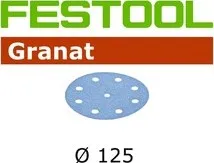 Brusný papír Festool Granat D125/9 100 ks