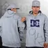 Pánská mikina Dc Star Zip Hoodie Gray