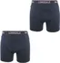 Boxerky Lonsdale 2 Pack Boxers Mens Navy