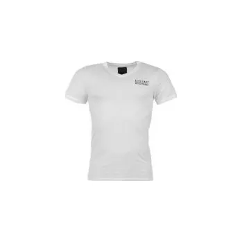 Pánské tričko Firetrap Path V Neck T Shirt Mens bílá