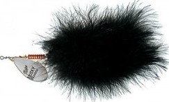 Mepps Giant Marabou 40g Köder - Pfirsich/CUIVRE Für Wels & Hecht