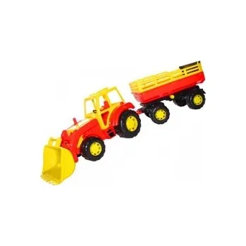 Polesie Traktor Mistr - nakladač s přívěsem II autíčko Polesie Traktor Mistr - nakladač s přívěsem II