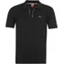 Pánské tričko Slazenger Plain Polo Shirt Mens černá