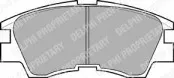 Brzdová destička Sada brzdových destiček, kotoučová brzda DELPHI (DF LP633)
