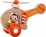 Dřevěná hračka Plan Toys Helikoptéra
