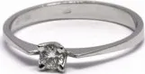Prsten Krásný zásnubní prsten s přírodním diamantem 585/1,20gr J-20770-12 J-20770-12