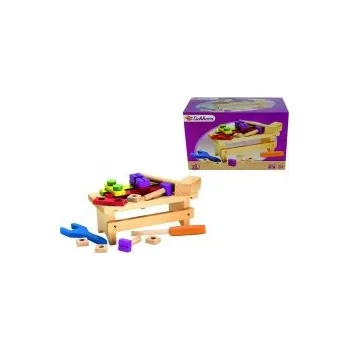 hrací stolek Eichhorn Dřevěný pracovní stolek