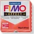 Modelovací hmota Fimo Modelovací hmota Effect 56g FIMO efekt transparentní červená