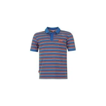 Pánské tričko Slazenger YD Stripe Polo Shirt Mens modrá