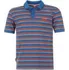 Pánské tričko Slazenger YD Stripe Polo Shirt Mens modrá