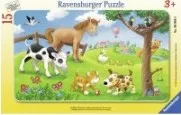 Puzzle Ravensburger rámové puzzle
