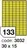 Samolepicí etikety Rayfilm Office - matně žlutá, 300 archů, 30 x 15 mm