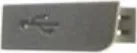 NOKIA E63 krytka USB black / černá