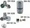 Hlavice pro radiátor IVAR kit ventil klasik úhlový OPTIMA - IVAR.DV 016028/1 - INOX