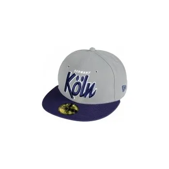 Kšiltovka New Era 950 KÖln Men Fitted Cap Gray Navy