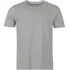 Pánské tričko Lee Cooper Grandad Collar T Shirt Mens Grey Marl