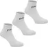 Pánské ponožky Everlast 3 Pack Trainer Socks White