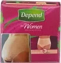 Inkontinenční kalhotky Depend Super pro ženy 9 ks