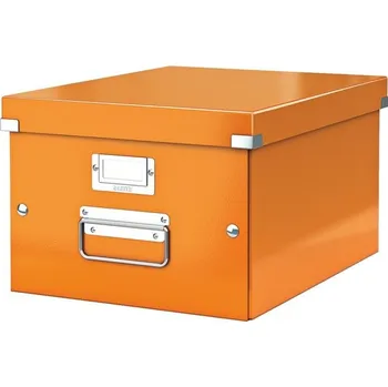 Archivační box Leitz Click-N-Store WOW A4 oranžová