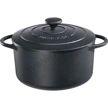 Küchenprofi Provence hrnec kulatý černý, 26 cm