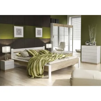 Ložnicová sestava Orfa Lun dub san remo / bílá mat