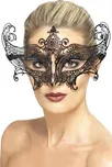 Smiffys Benátská maska - černý motýl