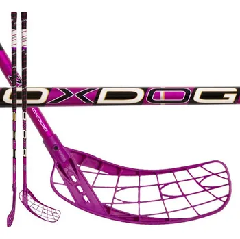 Florbalová hůl Oxdog Fusion 29 Pink ´15 98cm (=109 cm) pravá kulatá (pravá ruka dole )