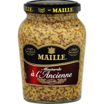 Hořčice Maille Hrubozrnná francouzská hořčice 380 g 