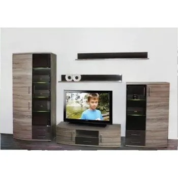 Obývací stěna Orfa Orlando dub sonoma tmavá