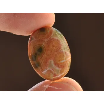 Přírodní kámen Jaspis oceánový šperková mugle 20x15mm (mugle274)