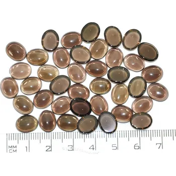 Přírodní kámen Záhněda oválná mugle 10x8mm