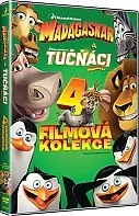 Sběratelská edice filmů DVD Madagaskar 1-3 + Tučňáci z Madagaskaru