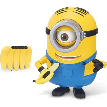 Figurka Thinkway toys Mimoň Banana Munching Stuart deluxe