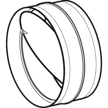 Příslušenství pro digestoř Faber Spojka s klapkou 125 (2121) 