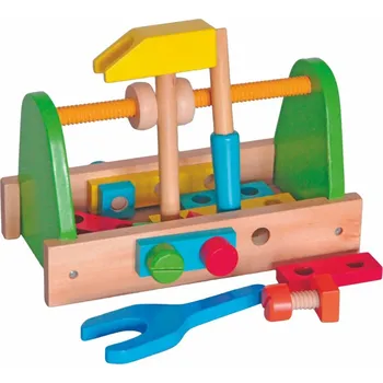 Dřevěná hračka Woody Montážní brašna