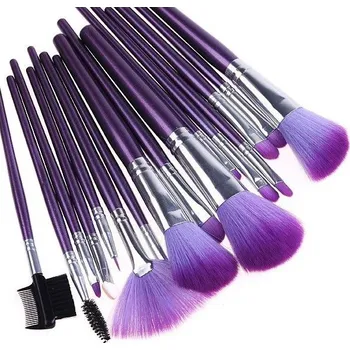 Kosmetický štětec Shimia sada 16 kusů štětců na líčení v pouzdře